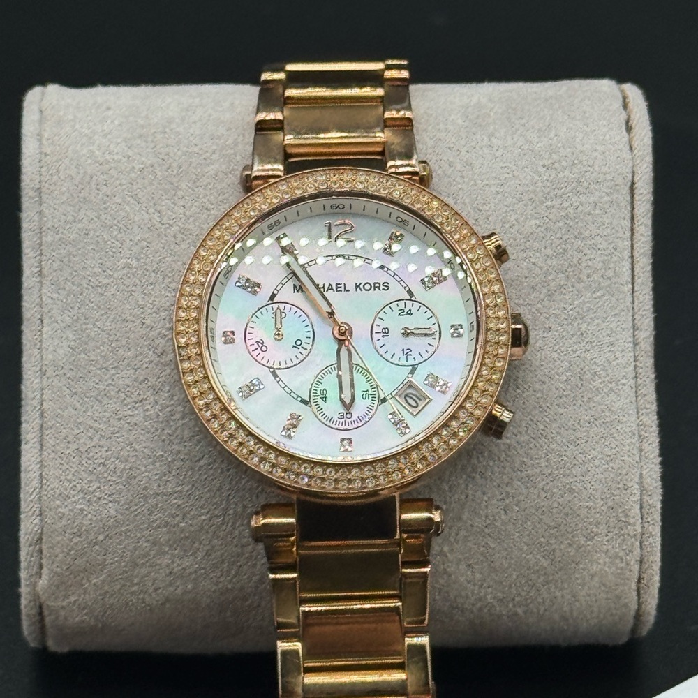 Michael Kors Gold Chronograph Women's Watch